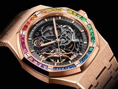 audemars piguet royal oak rainbow|frosted ap royal oak.